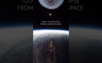 GoPro | Total Solar Eclipse From Space 🎬 Viliam Klein #Shorts #Eclipse