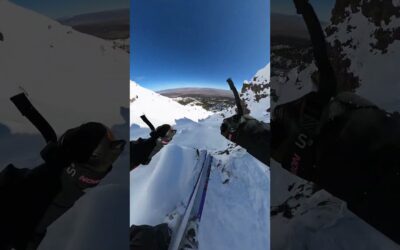 GoPro | Rowdy Backcountry Ski POV 🎬 Josh Daiek #Shorts #Ski