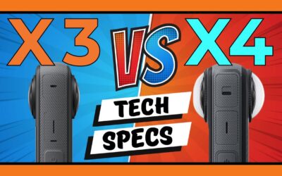 Insta360 X3 vs X4 Tech Specs Breakdown (Which is the Better Buy? Will you take the plunge?)