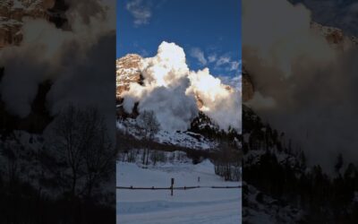 GoPro vs. Avalanche 🎬 Brett Schreckengost #Shorts #Avalanche