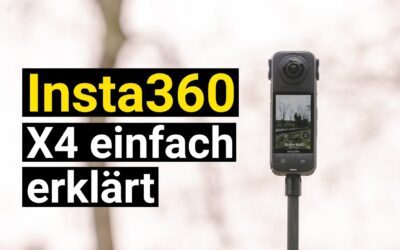 Insta360 X4 für Anfänger – so funktioniert die 360-grad-Kamera, einfach erklärt
