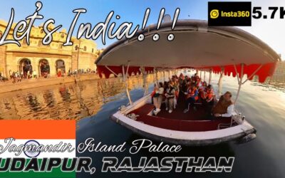 JAGMANDIR ISLAND PALACE, Udaipur, Rajasthan, India #insta360 #india #udaipur