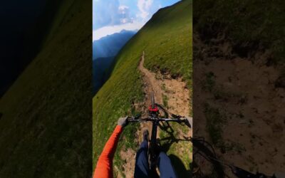 GoPro | Sketchy MTB Trail on a Cliffside 🎬 Antoni Villoni #Shorts #MTB