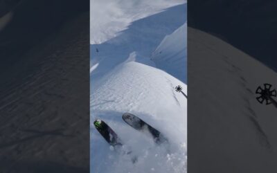 GoPro | Line of a Lifetime 🎬 Colby Stevenson #Shorts #Skiing