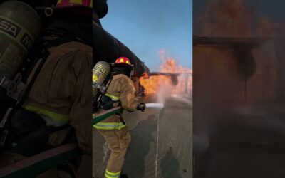 GoPro | A Firefighter’s POV 🎬 Erik Fernandez #Shorts #Firefighting