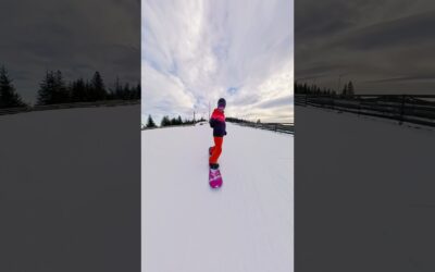 Snowboarding only 🤭😅 @insta360 #insta360 #insta360x4 #snowboarding