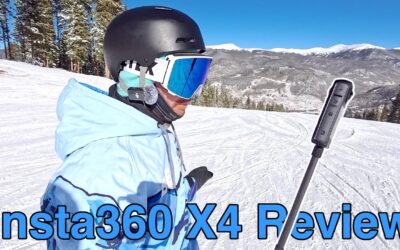 Insta360 x4 Review for Skiing and Snowboarding!