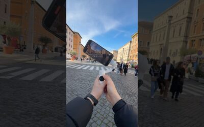 San Pietro Barrel Roll with #Insta360Flow2Pro 📸 #Insta360 #travel #videography #gimbal #shorts