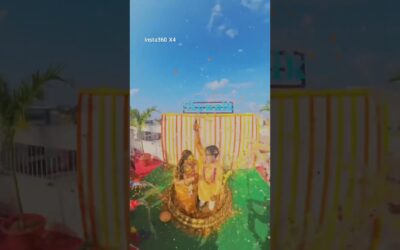 360 weddings are here to stay. Can’t convince us otherwise 🙌 #Insta360 #couple #shorts #funny #fyp