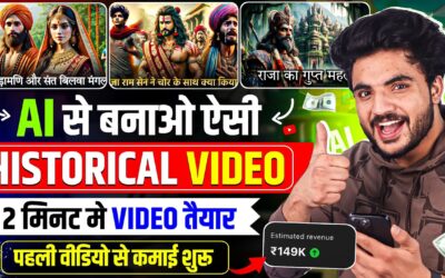 AI से Historical Videos बनाओ लाखों कमाओ | AI se video kaise banaye || Copy Paste Channel