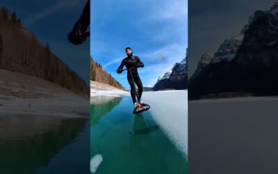 When it’s summer but you still miss winter ❄️ #insta360 #foil #surfing #switzerland #shorts #fyp