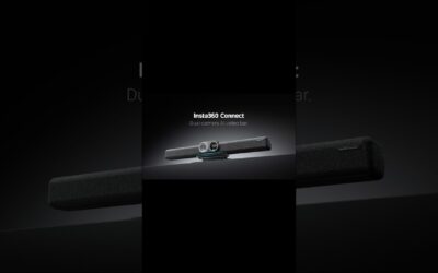 Meet Insta360 Connect ✨ Our revolutionary Dual-4K Camera AI Video Bar   #Insta360 #Insta360Connect
