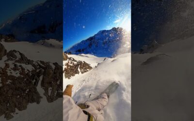 Women’s Snowboard #GoProLineOfTheWinter February Awardee 🎬 Tiphanie Perrotin #Shorts #Snowboard