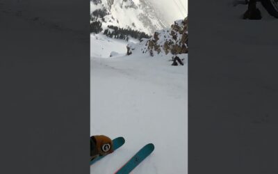 Craziest Ski Drop In Ever? 🎬 Jack Kilmain #Shorts #Ski