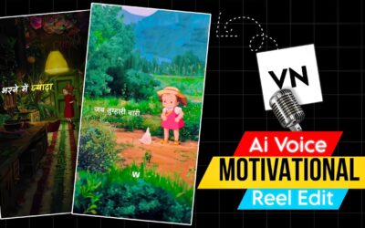 Instagram Trending Motivational Ai Voice Reels Editing | Trending Anime Ai Voice Video Editing