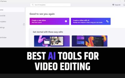 Best AI tools for video editing | Best AI tools for video generator free | Clipchamp | Video Editing