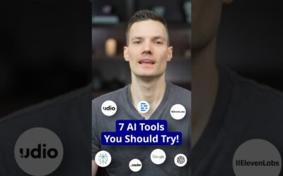 7 AI tools you NEED to try!