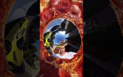 Dinner is served 🍕 Win $500 in the new #Insta360Eats Challenge! #Insta360 #foodie #shorts #fyp