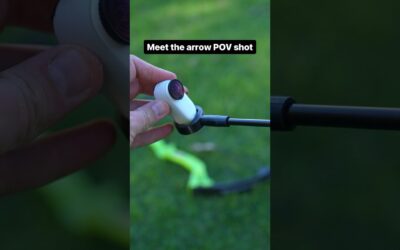 Think tiny with your #Insta360GO3S, introducing the #ArrowShot 🙌 #Insta360 #archery #pov #shorts