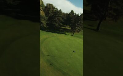 Following a Golf Ball with a Drone 🎬 Joris Pierrat #Shorts #Golf