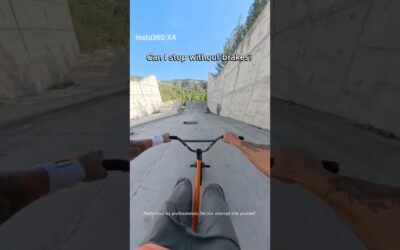 Insta360: No Brakes No Problem #pov #shorts #bikestunt