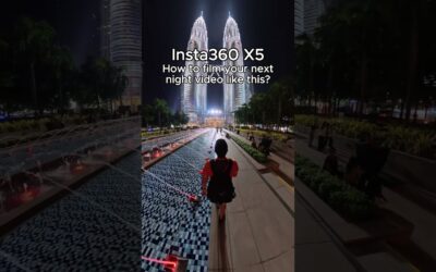 Insta360 X5 best night settings