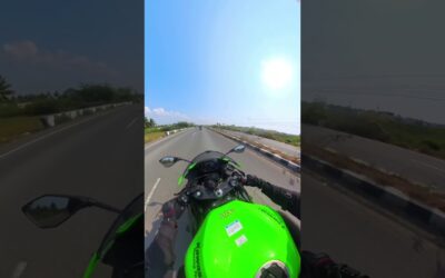 Insta 360 x4 under action #insta360x4 #insta360 #bike #automobile #zx6r