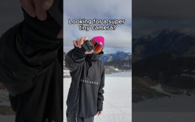 Mind blowing tiny Action Camera😱 📷Shot on ​⁠@insta360 GO 3 S #insta360  #insta360winter #ski