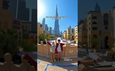 Insta360 X5 + Bullet Time stick +Traveling around Dubai 🇦🇪 = epic 360 slow-mo travel shots! 🚀