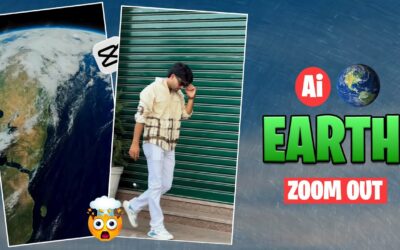 Instagram Viral Earth Zoom Out Video Editing 🌍 Earth zoom out video kese banaye!