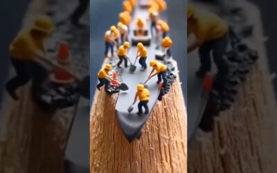 Tiny Workers Ai Video Editing | Miniature Workers Ai Video Editing#ai #trending #viral #viralshorts