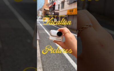 I love my insta360 go 3 for pics! Here’s how I take pictures of myself on vacation #insta360