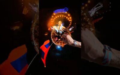 POV: Taking Your Insta360 X5 to a Music Festival | Tiny Planet Transition #360camera #pov #shorts