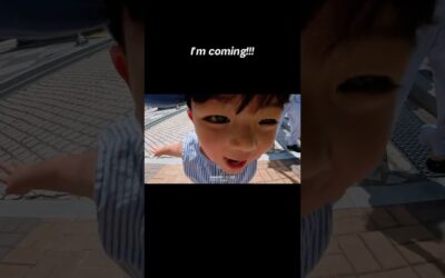A Day in Ahin’s Tiny World 🌎✨| Toddler Titan POV Insta360 GO 3S