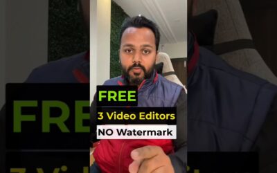 Free 3 Video Editors Software For Pc | Laptop Video Editing Software