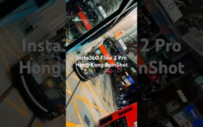 This SpinShot Feels Like a Dream in Hong Kong 🌃✨| Insta360 Flow 2 Pro