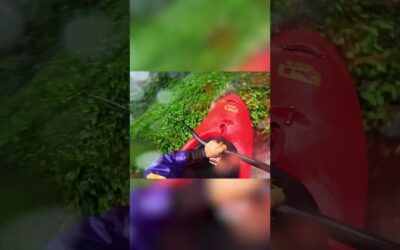 Drainage Ditch Kayak Mayhem 🎬 Jude Franczyk #Shorts #POV