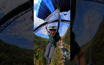 Jaw-Dropping BASE Jump POV 🎬 Chris Finck #Shorts #BASE