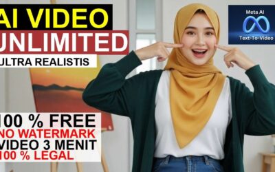 Meta AI Rilis! Editor Video AI Terbaik Gratis Seumur Hidup! #ai #tutorial