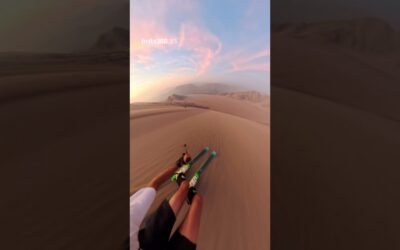 No snow? No problem. Sand dunes will do 🏂 | Insta360 X5