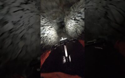 Biking an Abandoned Mine Shaft 🎬 Antoni Villoni #Shorts #MTB