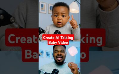 This AI Talking Baby Video Was Made on a Phone! Yes—anyone can do this!  #talkingbabypodcast