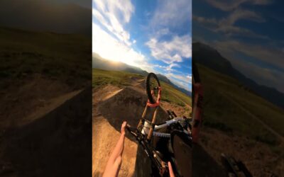 Incredible MTB Jump Trail POV 🎬 Edgar Briole #Shorts #MTB