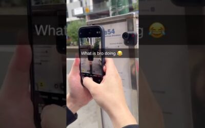 POV: you said “stick around” and it really did 🧲🤣 | Insta360 GO Ultra