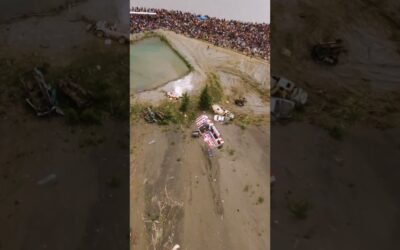 300ft Car Launch 🎬 Reme Martyr #Shorts #FPV