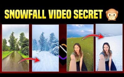 AI Baraf Wali Video Kaise Banaye | Snow Effect Video Editing Tutorial | Long Snow Instagram Edits