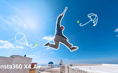 Defying Gravity in Santorini | Insta360 X4 Air