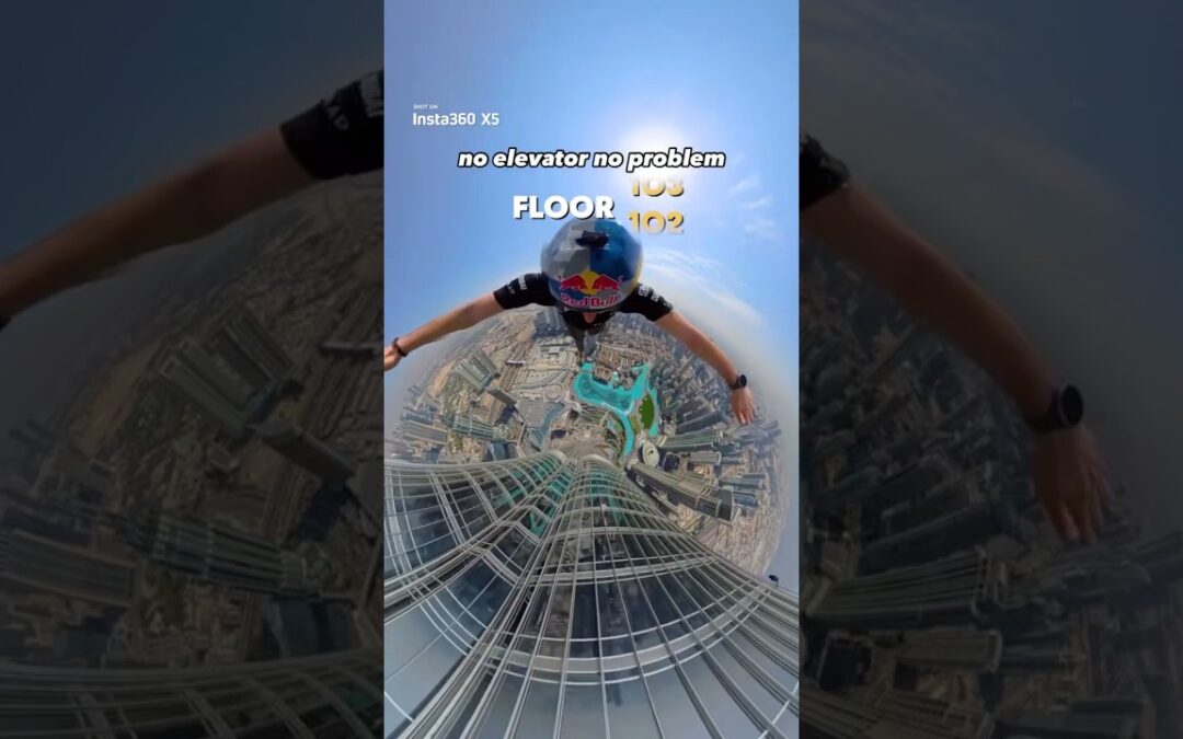 139 Floors 🏢🪂 No Elevator No Problem | Insta360 X5