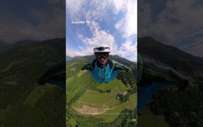 Wait for the final glide. Pure perfection 🤌 | Insta360 X4 #adrenaline