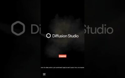 This New AI Video Editor Combines CapCut & Cursor — Diffusion Studio Pro FREE!